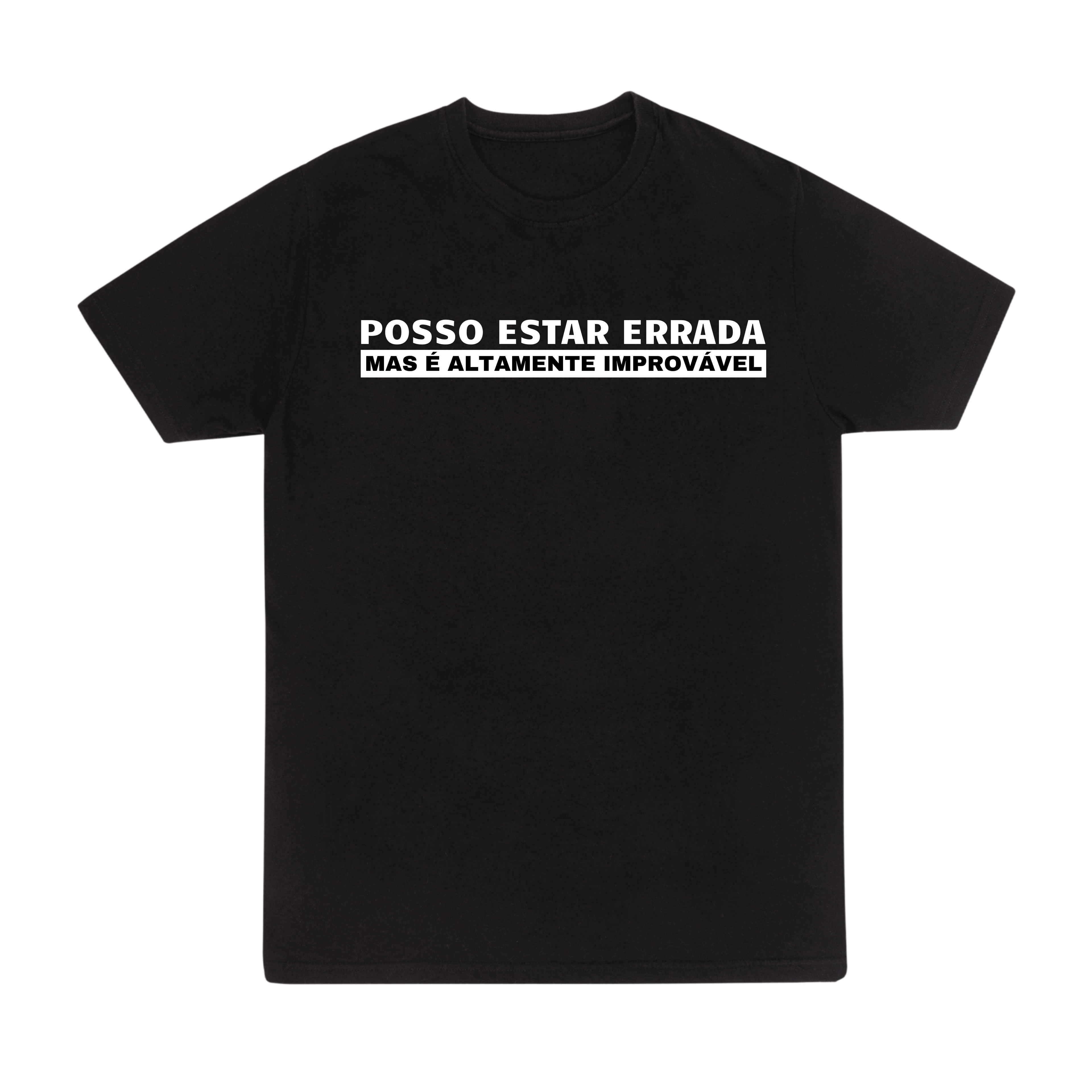 Posso estar errada